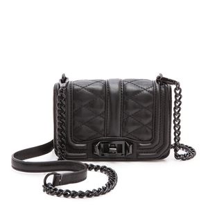 Rebecca Minkoff mini love cross body black - NEW